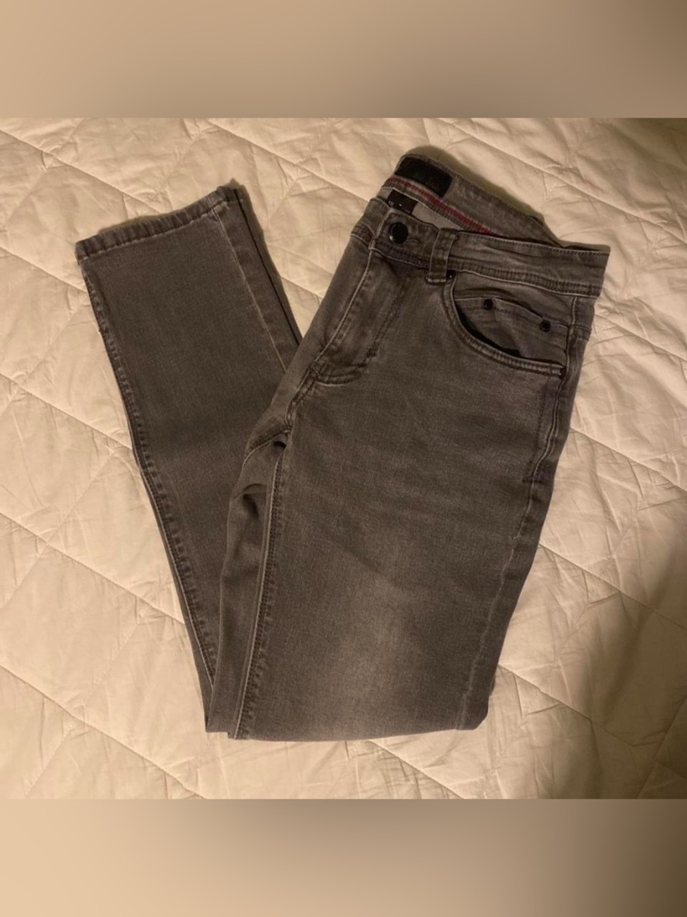 Men’s Steve’s Jeans Gray skinny jeans